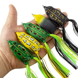 freshwater fishing lures frogs frog bait artificial soft pvc bait fishing bait rubber frog