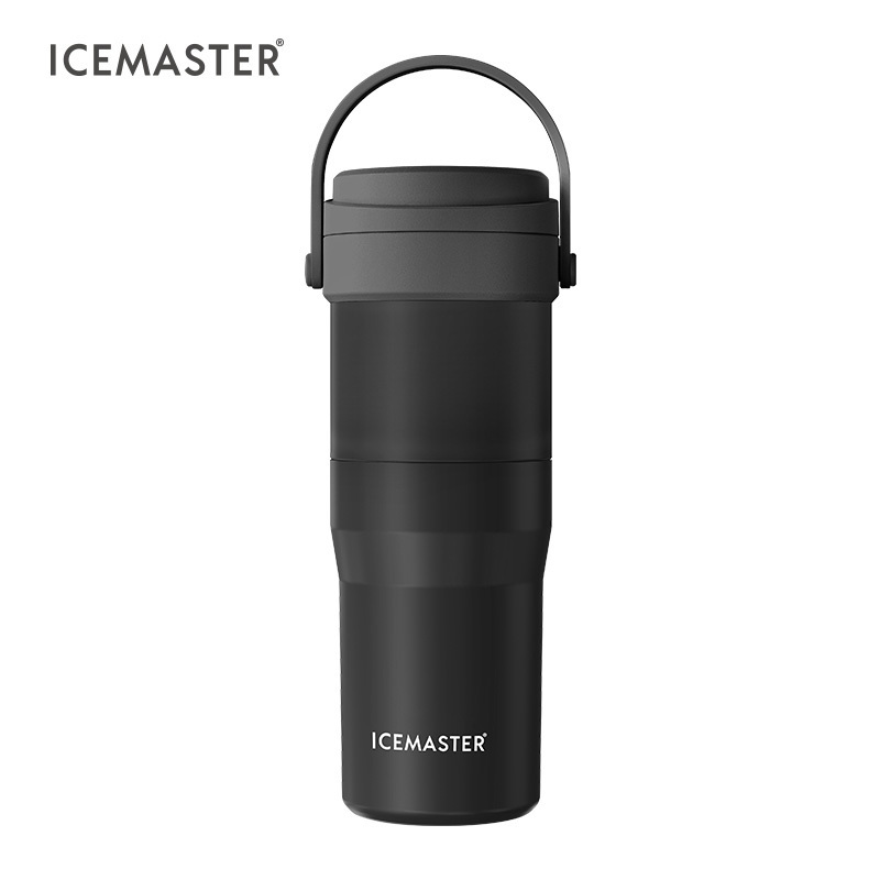 Custom New Arrival Coffee Stainless Steel 304 PP Large Capacity Lilac color Portable Camping water ice bottle cooler  for Unisex