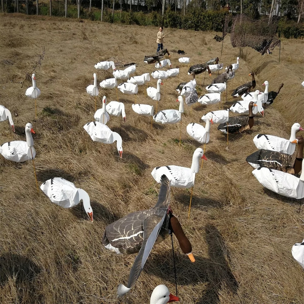 full body goose decoys wholesale snow goose windsock decoys