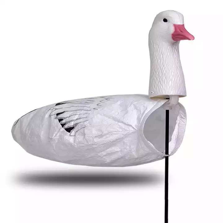 OEM 3D HEAD /HEADLESS Tyvek Snow Goose Windsock Decoys for hunting