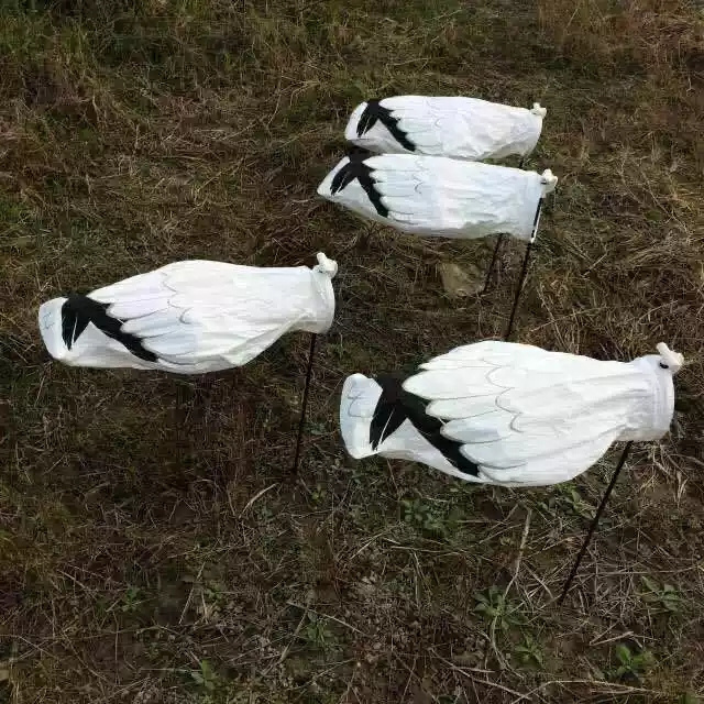 Wholesale mechanical motion flapping wing snow goose decoys tyvek wind sock goose decoy for hunting wind sock