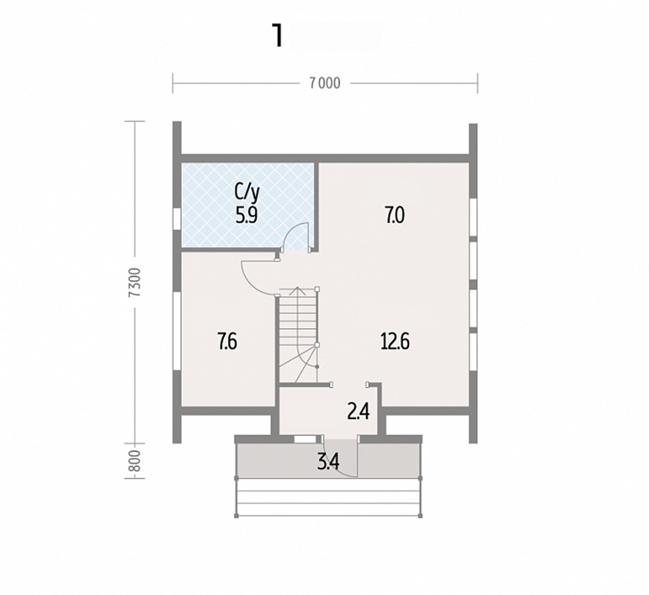 2 Story Dream Home Light Steel Structure Small Space, Big Style Stylish Wood Tiny House for Urban Dwellers Made in Turkey