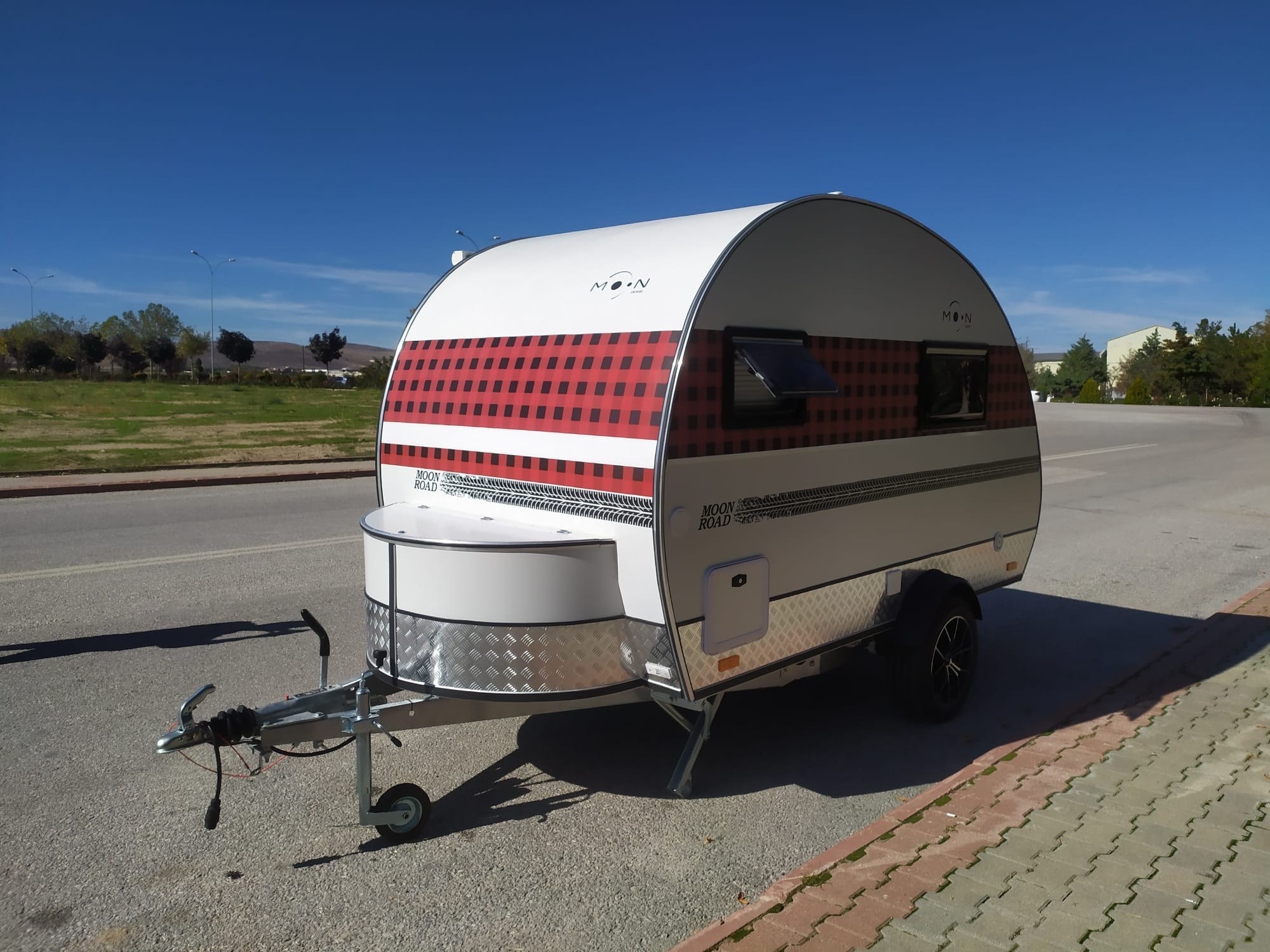 Huntment  Turkish Made Mini Teardrop Trailer Camper Australian Standard Small Teardrop Camping Caravan Travel Trailer Wholesale