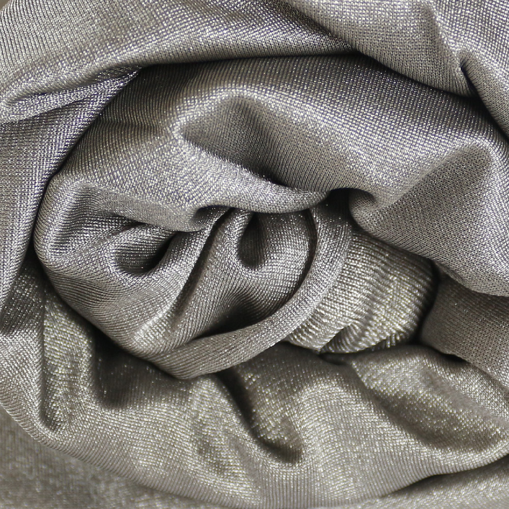 Knitted EMF/RF shielding / Anti-Radiation  Silver Fiber Fabric For Blanket Lining