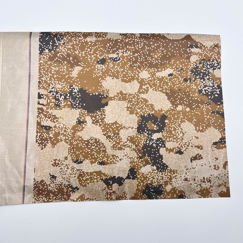 Hot selling uniform fabric conductive fabric ripstop camouflage desert fabric