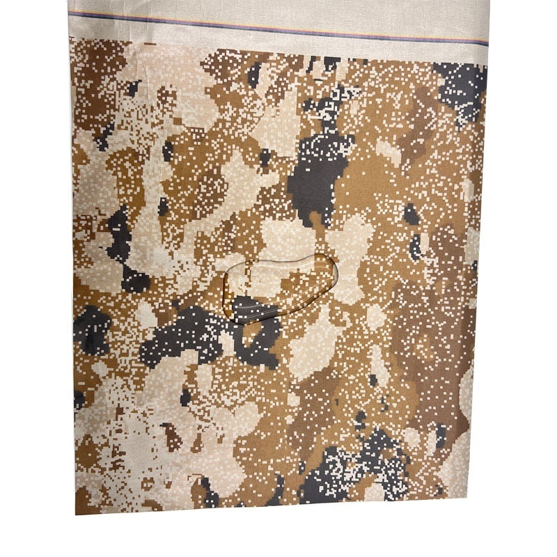 Hot selling uniform fabric conductive fabric ripstop camouflage desert fabric