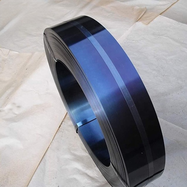 AISI 65mn Spring Steel Sheet Blue Polished Steel Strip Tempered and Hardened