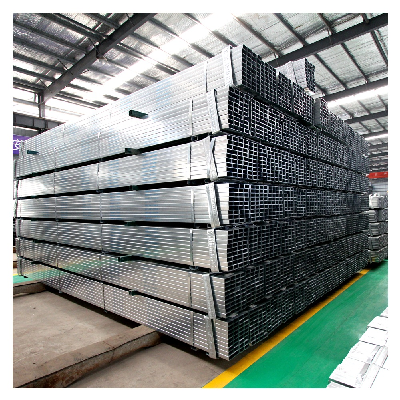 JIS Tubing Pipes Rectangular Pvc Pipe Pipe Tubular Iron Square Steel Factory 2x2 Galvanized Hollow Section 14 Gauge ERW Q235