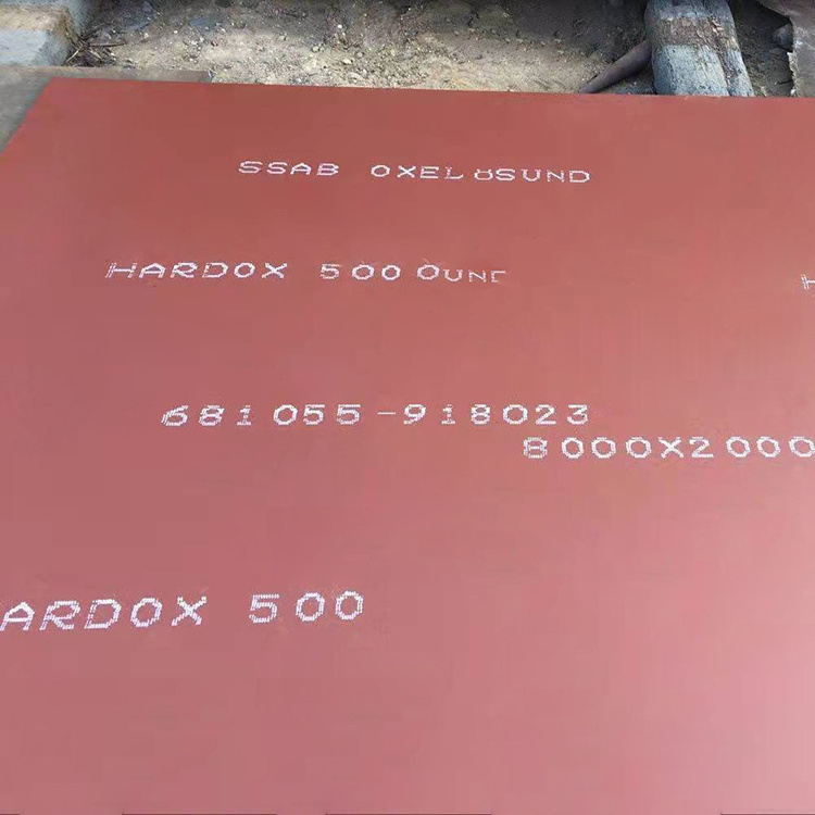 Prime quality Handox plate Ar 400 450 500 customized sizes Wear resistant plate price per ton