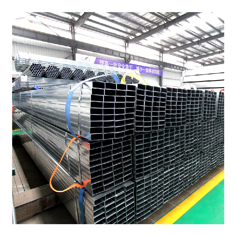 JIS Tubing Pipes Rectangular Pvc Pipe Pipe Tubular Iron Square Steel Factory 2x2 Galvanized Hollow Section 14 Gauge ERW Q235