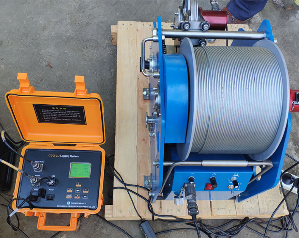 Borehole Resistivity & Gamma Inspection Logging Equipment, Geophysical Downhole Logger