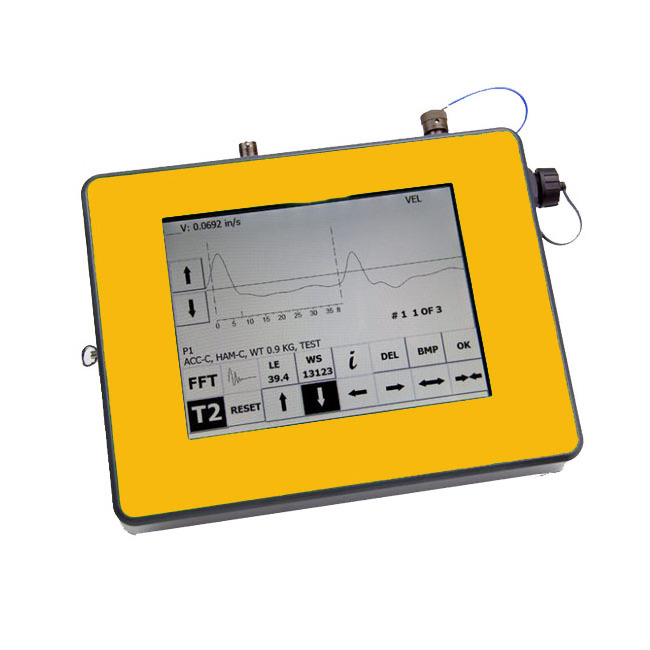 Portable Touch Screen Pile Tester Integrity Low Strain Dynamic Tester of Concrete Testing  Machine