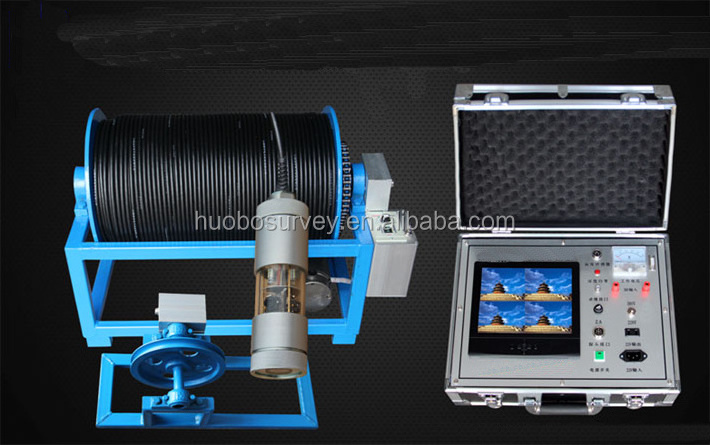 Dual Camera Borehole and Bore Wall Inspection Camera System Water Well Inspection Camera