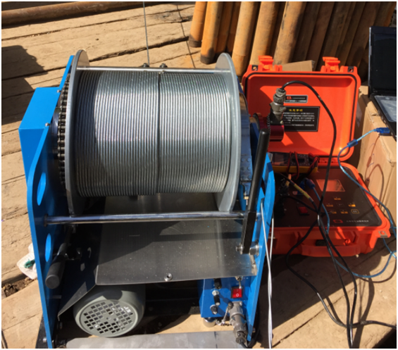 Borehole Resistivity & Gamma Inspection Logging Equipment, Geophysical Downhole Logger