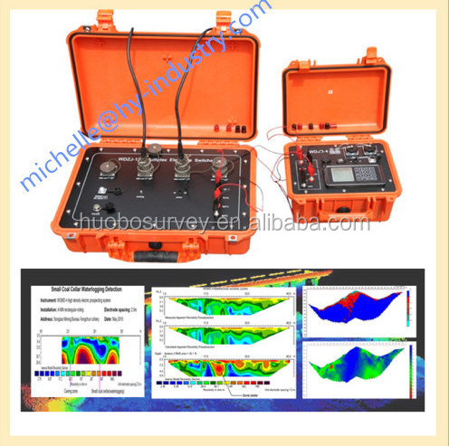 Geophysical Induced Polarization Tomograph Survey 2D resistivity Imaging Geophysical Survey Tomographic Equipment