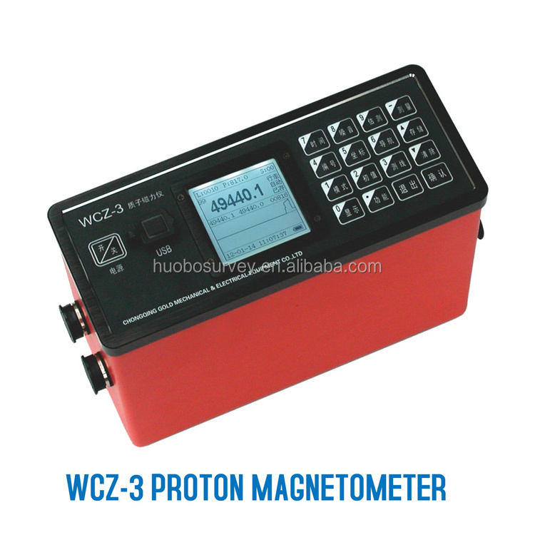 WCZ Mineral Engineering Prospecting Proton Magnetometer fluxgate magnetometer