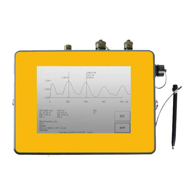 Portable Touch Screen Pile Tester Integrity Low Strain Dynamic Tester of Concrete Testing  Machine