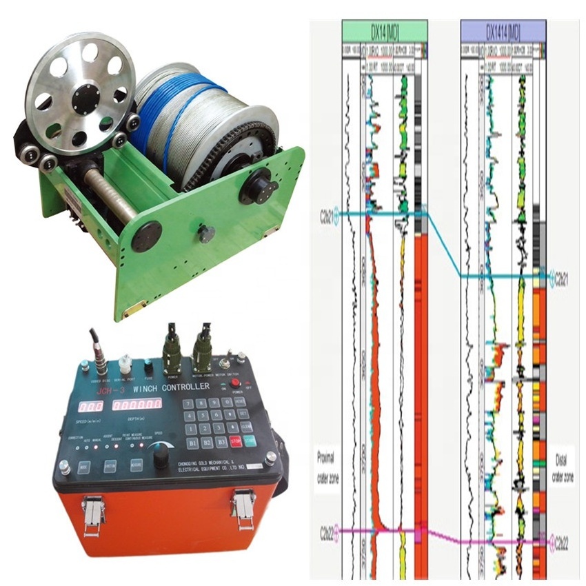 Water Well Logging Equipment and Electric Wireline Borehole Logging Equipment System For GR and SN