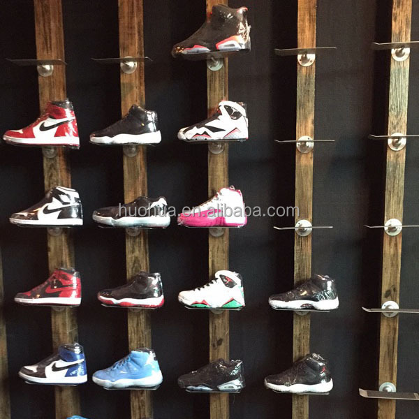 huohua saving pace modern appearance shoe shop display rack for retail