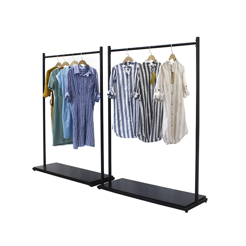 huohua modern appearance strong and durable metal garment cloth rack