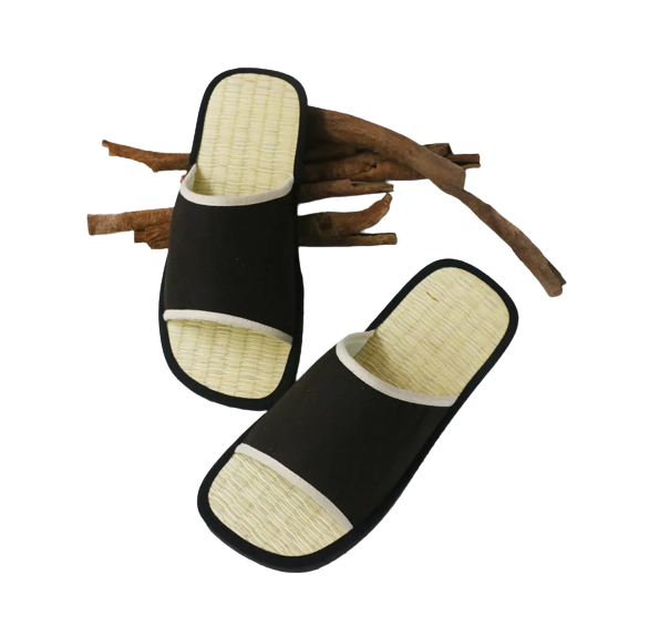 Breathable Absorbent Seagrass Cinnamon Sandals Slippers for Men and Women Best Quality Good Price