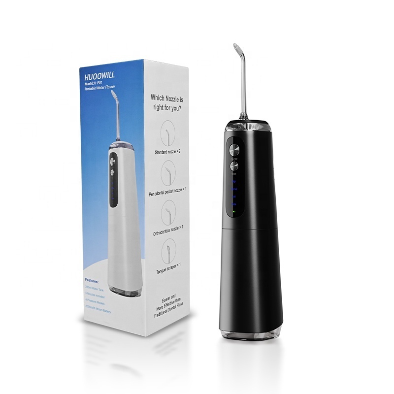 Oral teeth irrigator rechargeable dental flosser