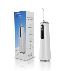 Oral teeth irrigator rechargeable dental flosser