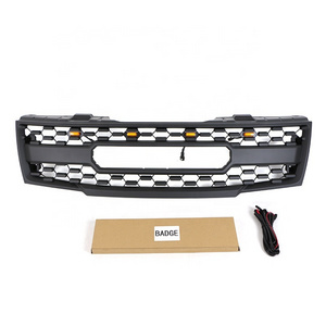 Auto Parts Other Exterior Accessories Black ABS Plastic Car Grills Front Grille With LED Lights Fit For 2005-2008 FRONTIER