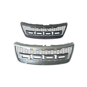 China wholesale factory suv auto parts exterior front grill pirrilla 2011 2012 2013 2014 2015 fit for ford explorer