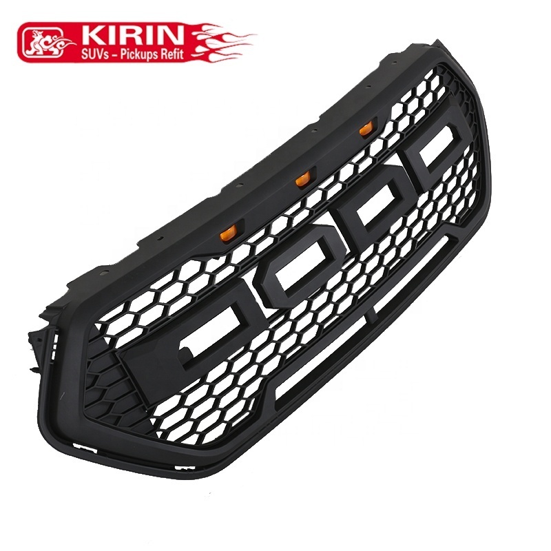 Custom Accessories Front Grill Abs Plastic Fit for Kuga Escape 2016 Grille Parrilla Customized Standard CN;JIA OE FIT