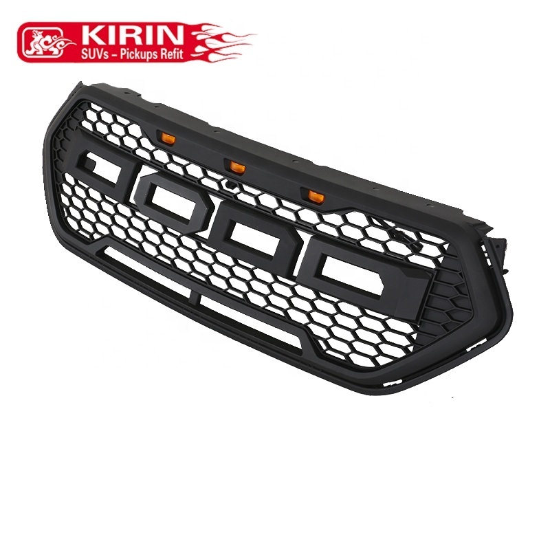 Custom Accessories Front Grill Abs Plastic Fit for Kuga Escape 2016 Grille Parrilla Customized Standard CN;JIA OE FIT