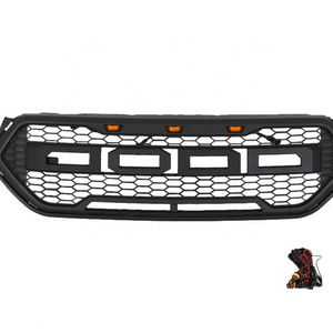 Custom Accessories Front Grill Abs Plastic Fit for Kuga Escape 2016 Grille Parrilla Customized Standard CN;JIA OE FIT