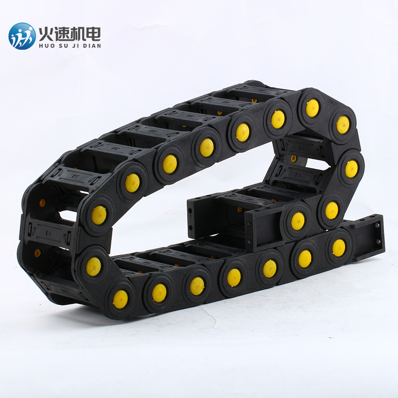 Bridge Type New Flexible Drag Chain 25 Series Plastic Energy Chain For Engraving Machine