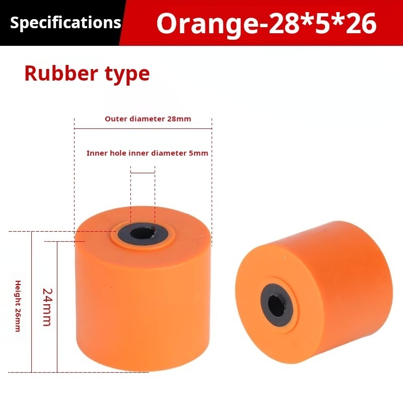 Accessories For Edge Banding Machine Support Wheel Conveyor Roller Smooth Guide Pulley