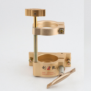 CNC milling machine spindle motor spindle jig holder Gold 65m 80mm adjustable spindle clamp mounting bracket fixed base