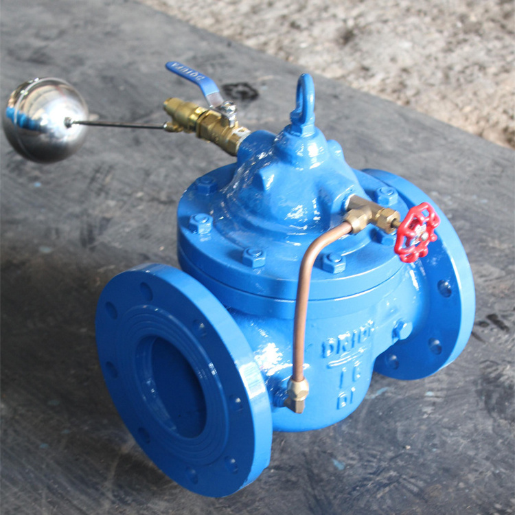 100X PN16 Hydraulic Float Control Cast Iron Pressure Reducing Valve for High and Low Pressure Water Media