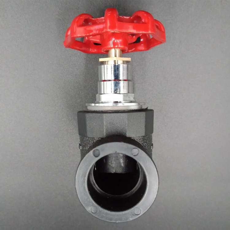 All Size HDPE Hot Melting Butt Fusion Pipe Fittings PE lifting Stop Valve for Irrigation Water Supply