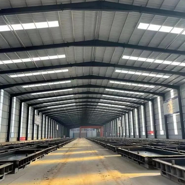 Heat Insulated Prefab Light Shed Steel Structure Workshop/ Shopping Mall/ Steel Frame Warehouse