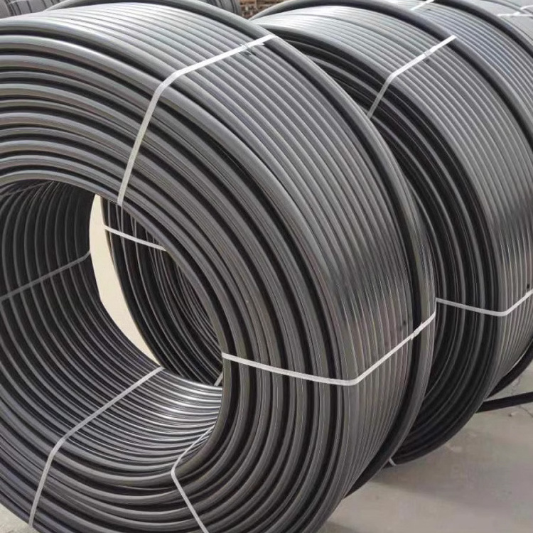 Manufacture Black Coil Water Supply Hdpe Roll Pipe Polyethylene Tubing For Agricultural Irrigation