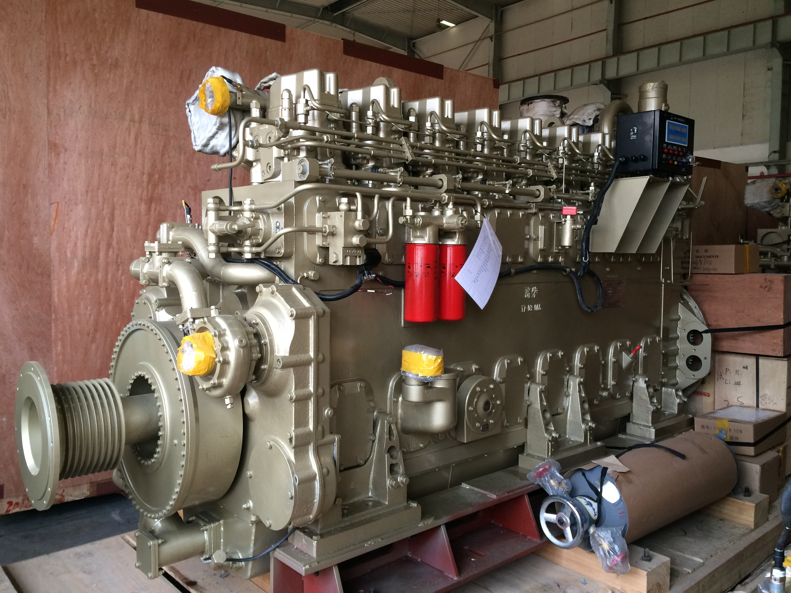 Chidong Jichai C8190ZLC 1000 kw natural gas generator for 1mw