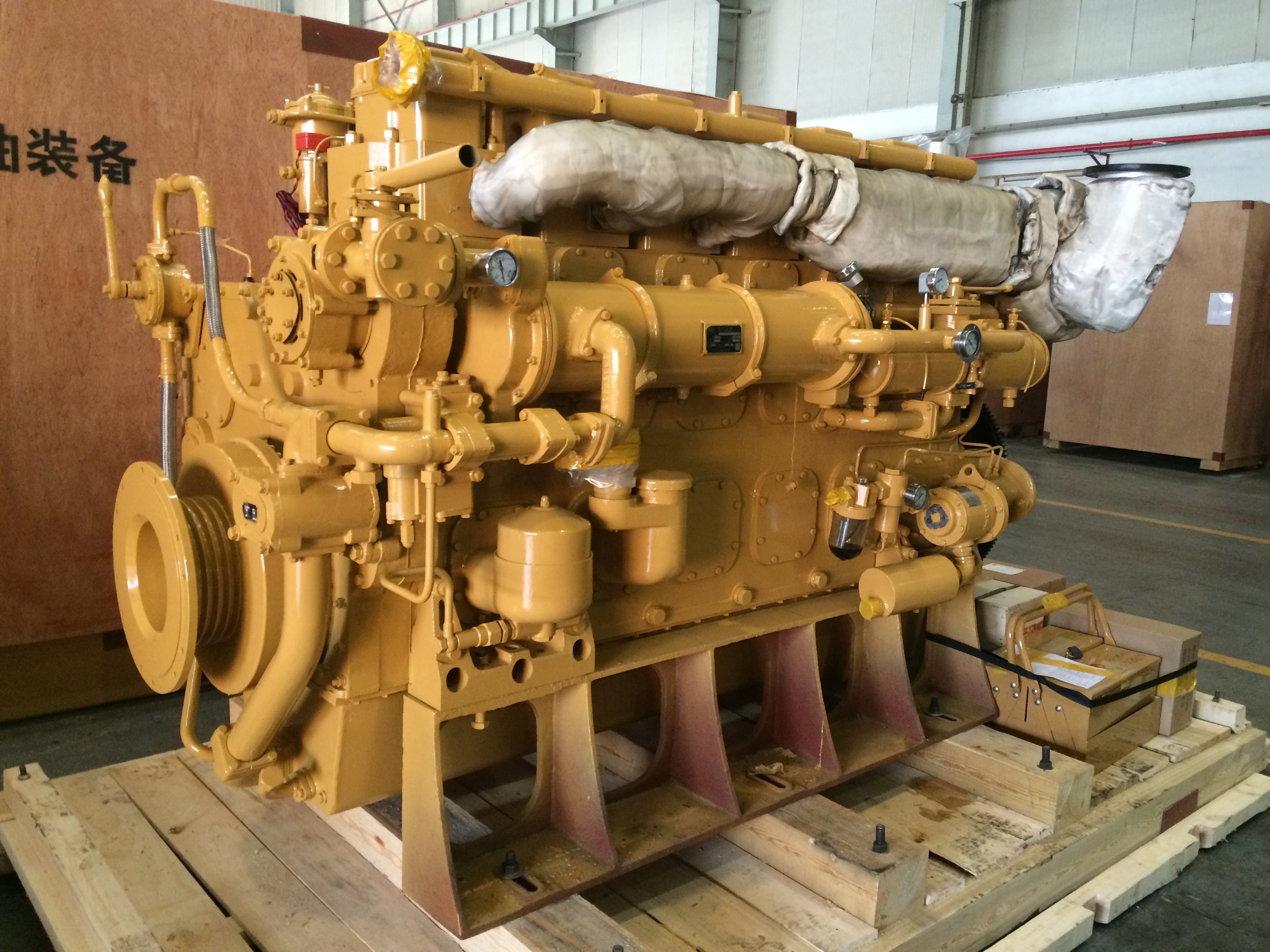 Chidong Jichai C8190ZLC 1000 kw natural gas generator for 1mw