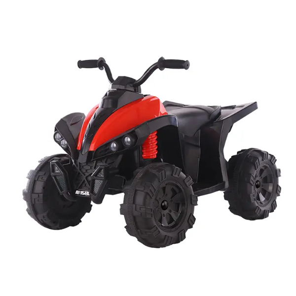 Good quality kids ride on ATV 6V battery powered quad toy car press pedal drive system rear wheeler motorized