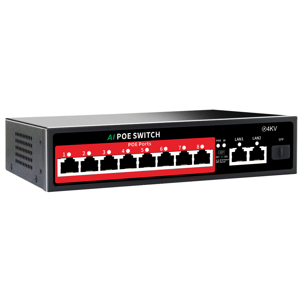 Custom Trendnet CCTV Outdoor Gigabit Network Managed Reverse Ethernet Industrial 4 8 16 24 48 Ports Poe Switch