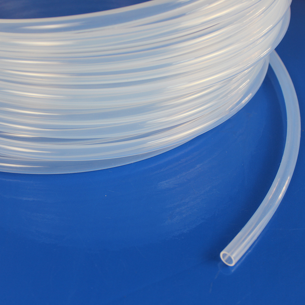 Transparent PFA Hose Tubing Polymer Material With High Temperature Resistance Flexible Extruder Hose Pipe