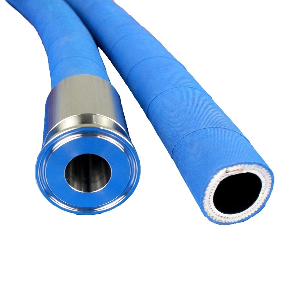 Flexible UHMWPE EPDM Chemical Suction Discharge Hose Antistatic Chemical Rubber Hose