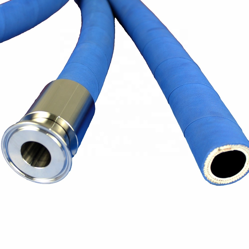 Flexible UHMWPE EPDM Chemical Suction Discharge Hose Antistatic Chemical Rubber Hose