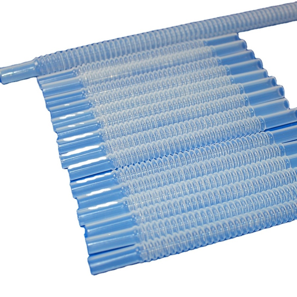 Transparent FEP F46 Corrugated Tube FEP/PFA Corrugated Tubing Corrugated FEP Tubing