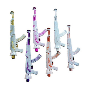 High Quality Luxury Nargile Shisha Gun Mob Shisha Hookah with Diamond Inlaid Surface New Style Hukka