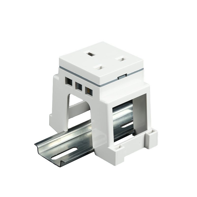 Din rail EU socket modular socket electric power outlet UK standards AC 30 3 Plug 13A 250V Socket universal power switch