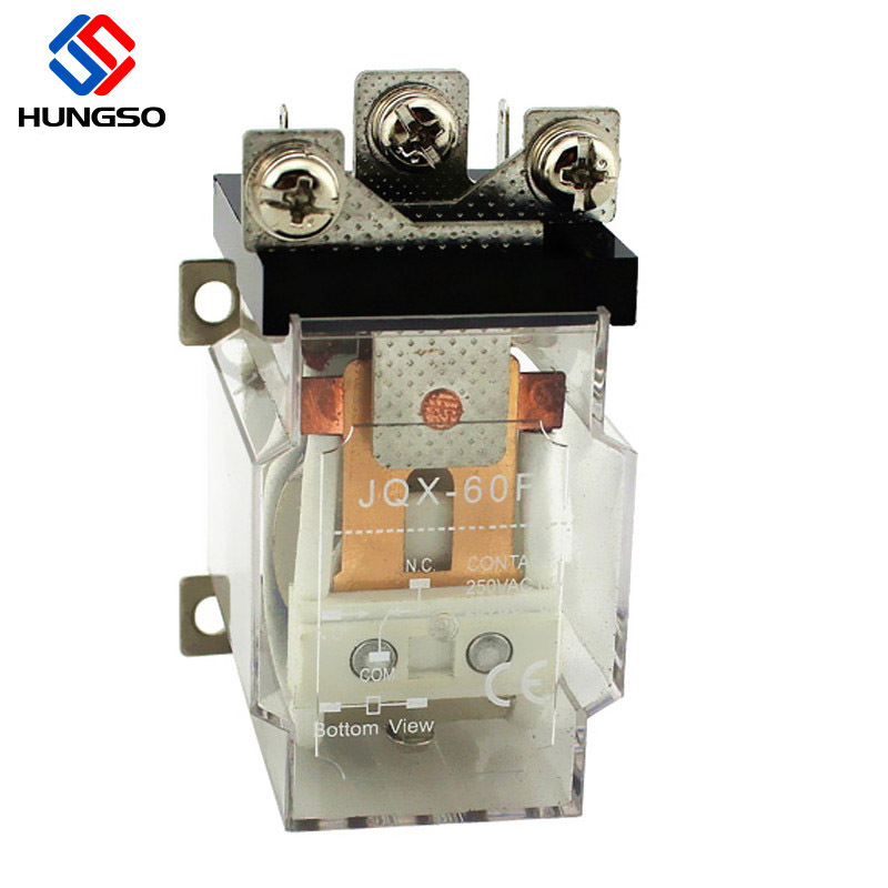 JQX-60F-1z SPDT 1Z 60A 12v 24v 220v JQX-60F power relay